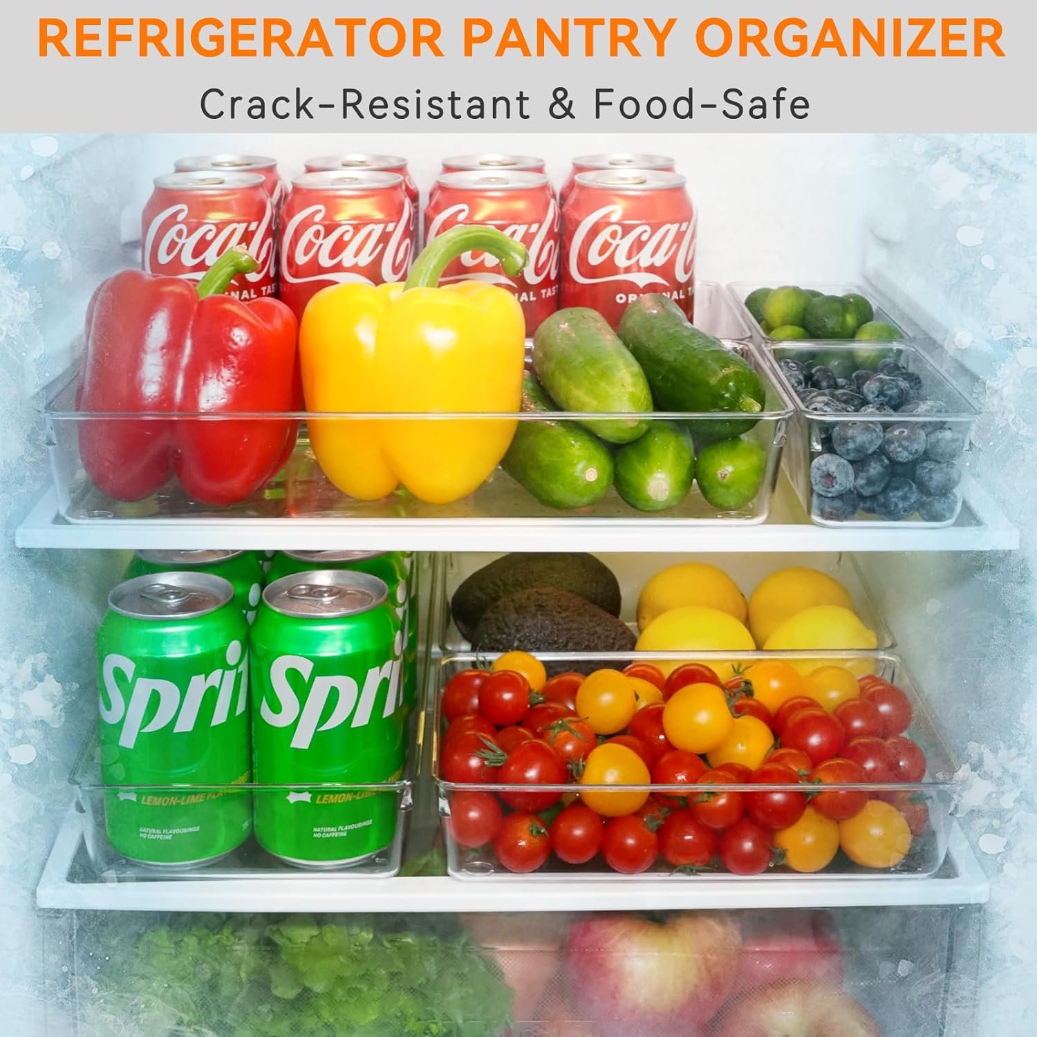 Criusia 12 Pack Large Clear Plastic Drawer Organizer Trays | MULTI-USE Acrylic Drawer Storage for Kitchen, Bathroom, Makeup, Office, School, Undies | College Dorm Room, Home Apartment Essentials - Image 3