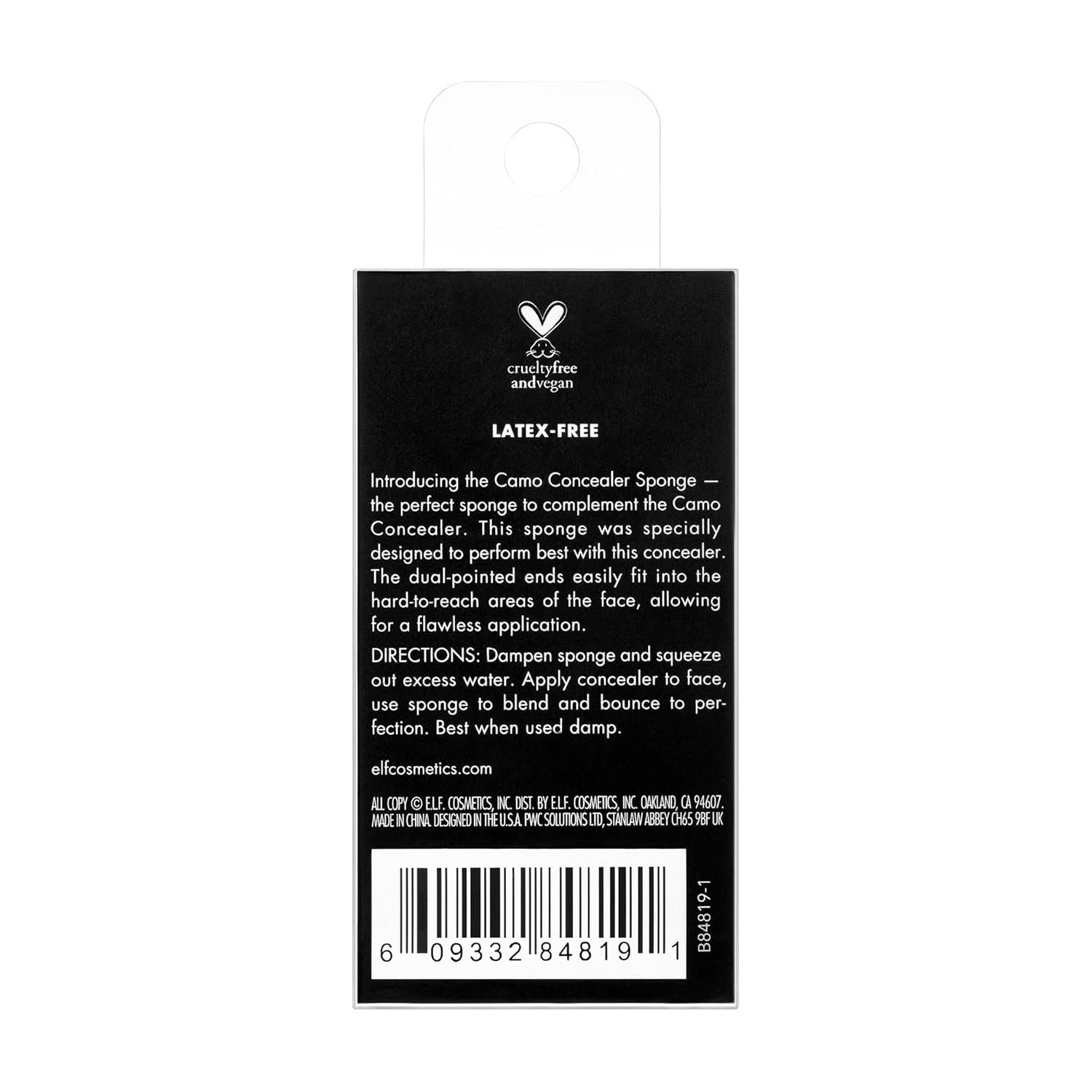e.l.f. Camo Concealer Sponge, Makeup Sponge With Latex Free Foam & Dual-Pointed Ends For Blending, Vegan & Cruelty-Free - Image 5