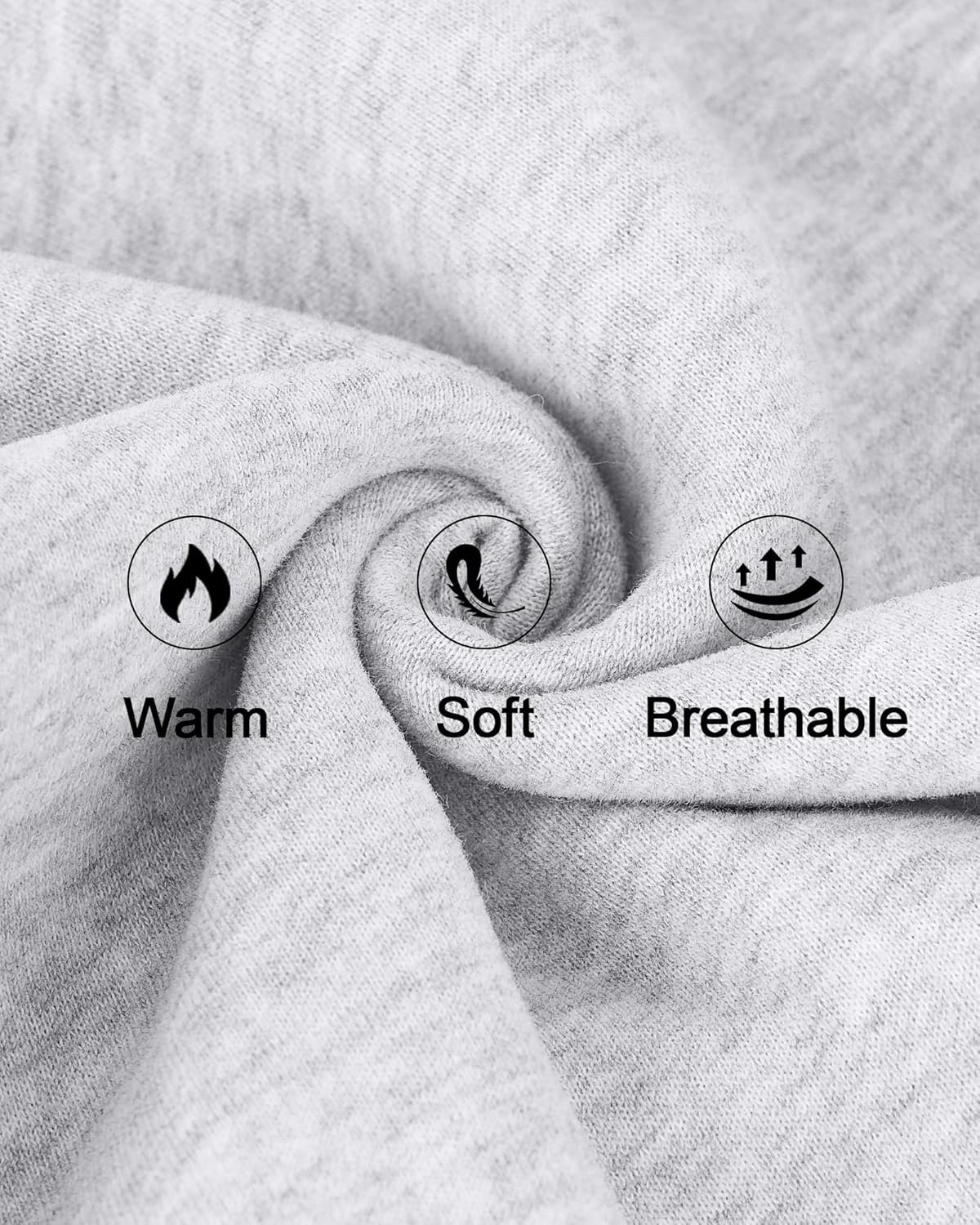 XPUDAC Matching Hoodie for Dogs and Humans Fleece Sweatshirt Soft Warm Pet Hoodie Sweater for Large Small Medium Dog and Owner Matching Clothes Cold Weather, Grey, Small - Image 3