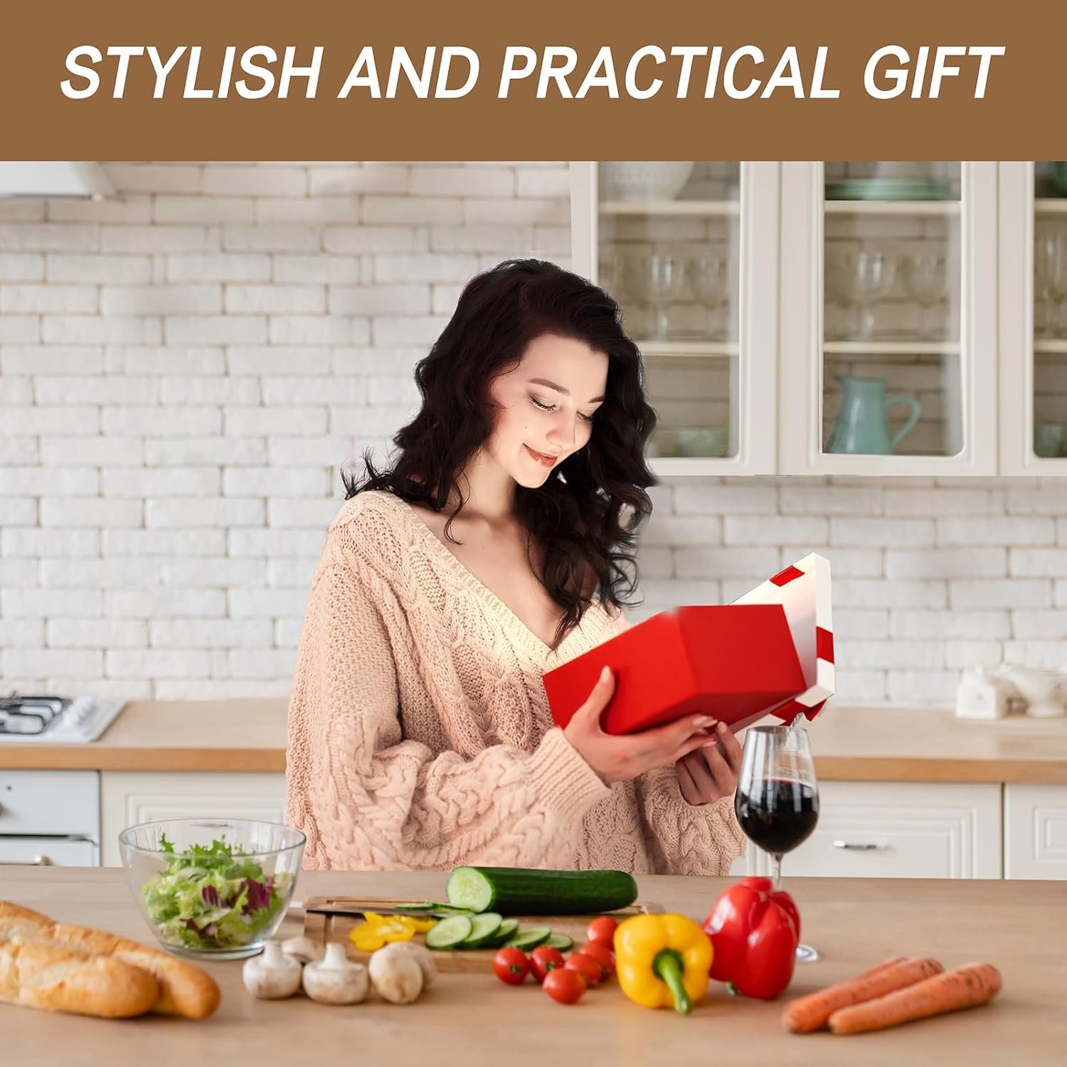 Coga 8" Trivets for Dishes, Pots and Pans, 6 Pack Heat Resistant Hot Pads, Pot Holders for Kitchen, Plate Mats for Table and Countertops, Farmhouse Decor Home Kitchen Essentials, Brown - Image 5