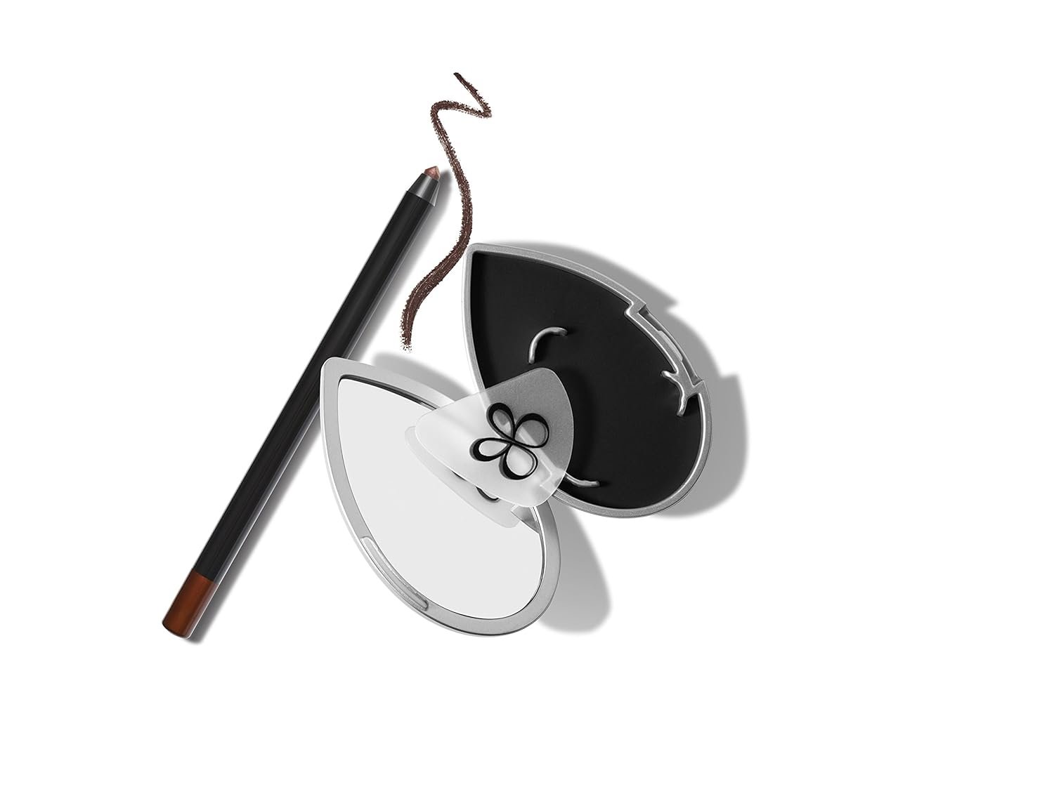 beautyblender® | Liner Designer Pro Beauty Blender Triple-Edged Eyeliner & Eye Pencil Guide, Includes Magnifying Mirror & Suction Cup, For Eye Pencil, Gel Cream, Liquid Liner and Powder Formula - Image 3