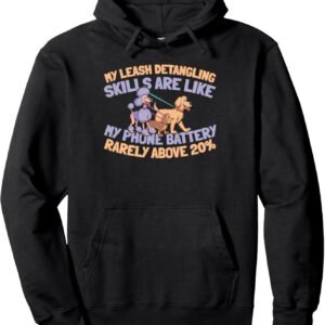 Walking - Exercise Pet Care Dog Walker Pullover Hoodie