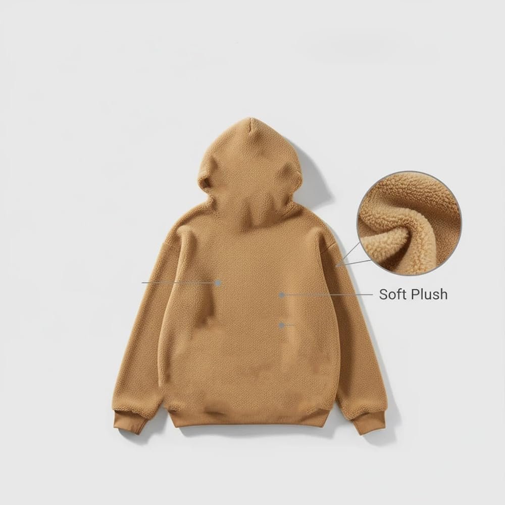 Pet Care Hoodie for Women – Fleece Pet Carrier Hoodie with Pouch for Dog and Cat, Hands-Free Pet Carrier Sweatshirt - Image 7