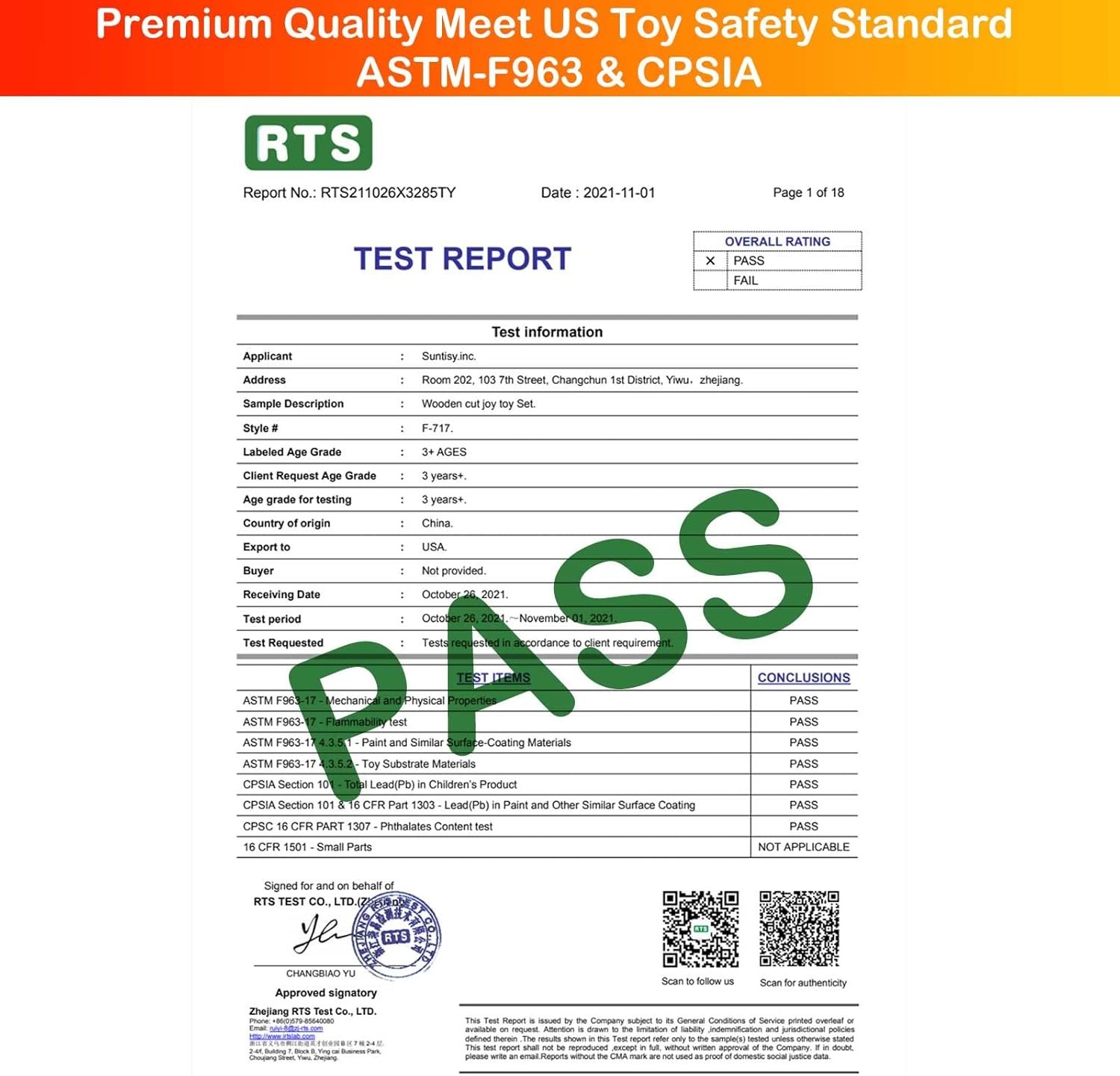 FUN LITTLE TOYS 35PCS Wooden Play Food for Kids Kitchen, Pretend Cutting Food Toys with Wooden Tray, Dishes and Knife for Kids, Pretend Play Food for Christmas Birthday Gifts - Image 5