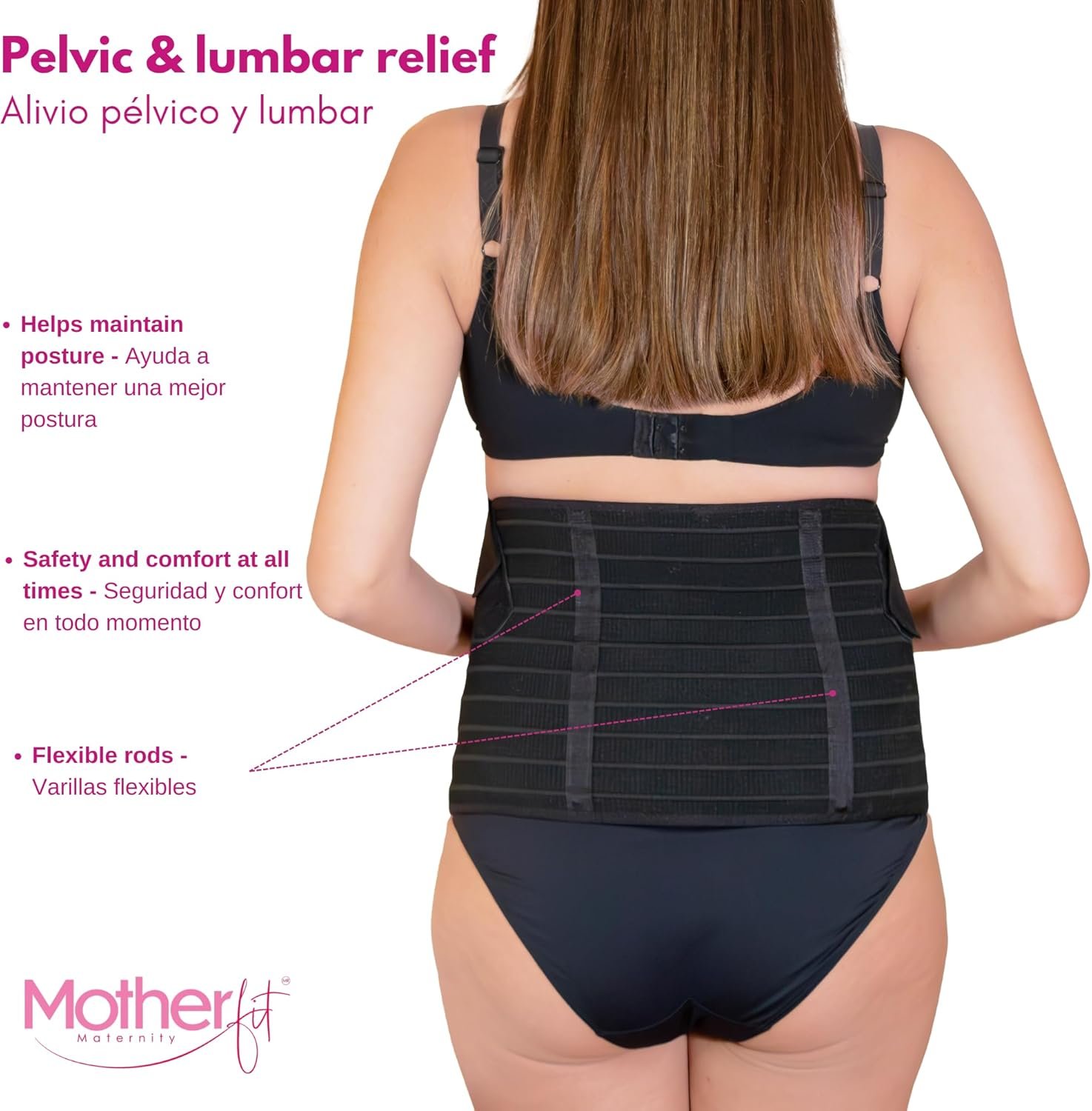 Pregnancy Girdle - Belly Bands for Pregnant Women Breathable Pregnancy Belly Support Band Adjustable Maternity Belt - Image 7