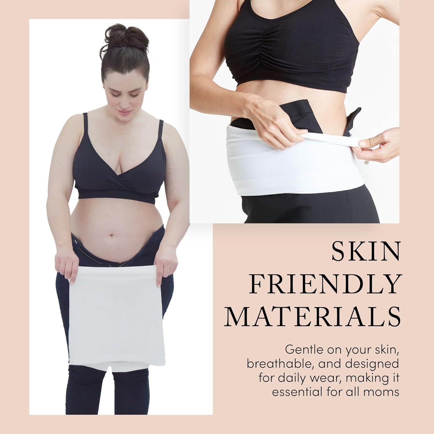 Ingrid & Isabel Bellaband - Seamless Maternity Belly Band for Women - Essential Pregnancy Postpartum Jeans & Pants Extender - Image 7