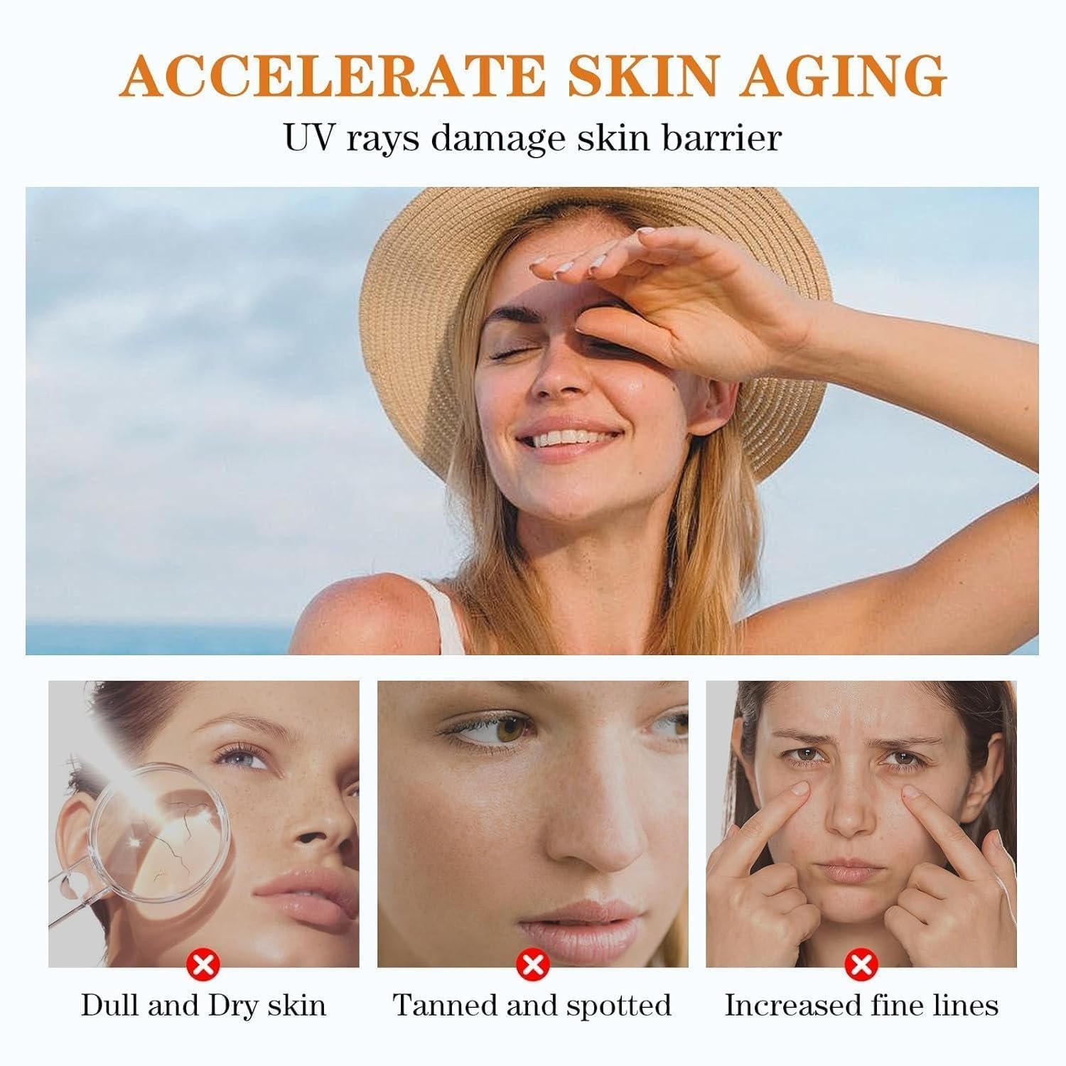 2PC Relief Sun Organic Sunscreen SPF50, Korean Skin Care Solution for All Skin Types, ++++PA++++ Rice and Probiotics (A, Sun Protection Factor (SPF), 50) - Image 3