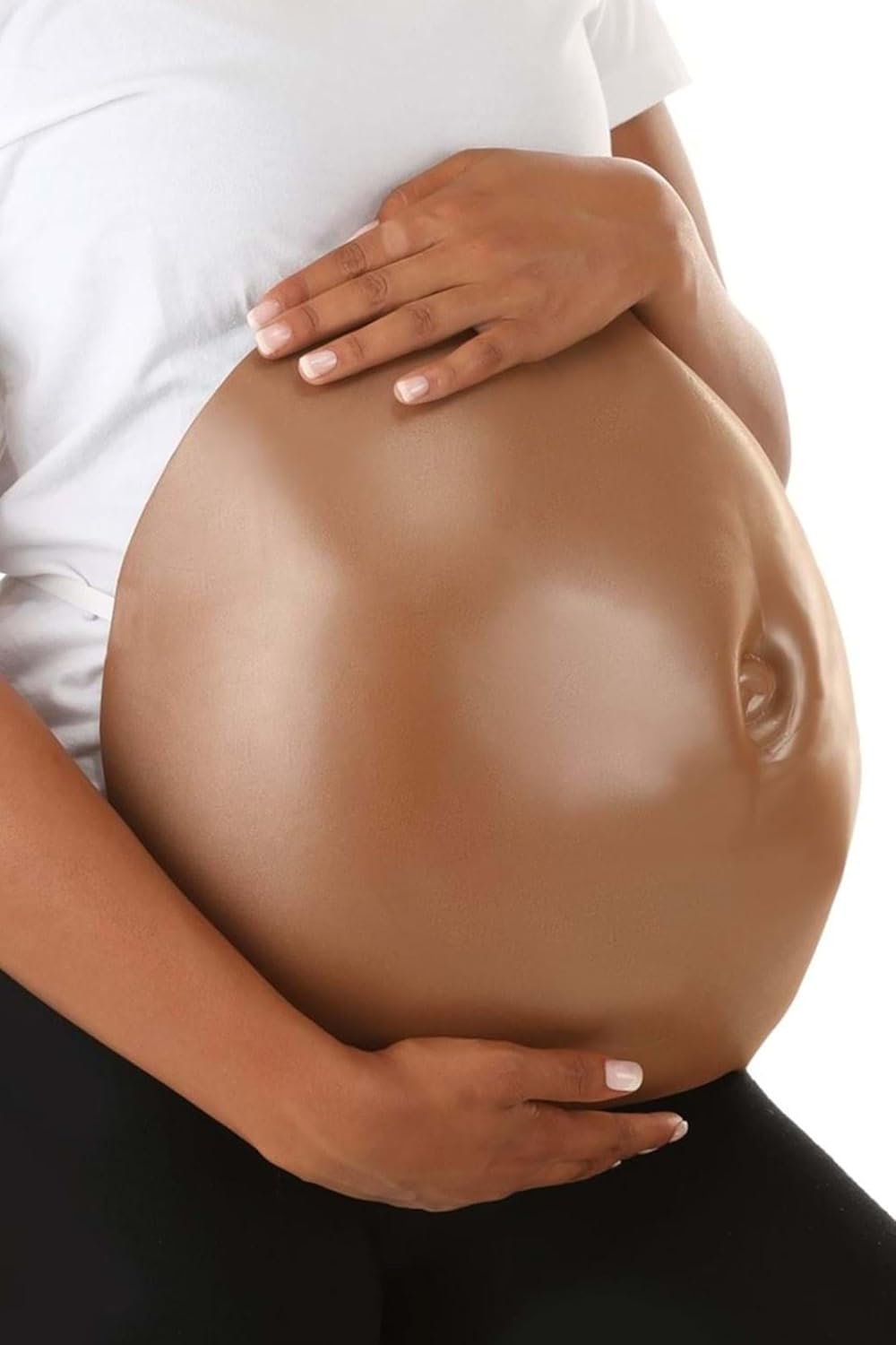 Light Weight Dark Pregnant Belly | Costume Accessories - Image 4