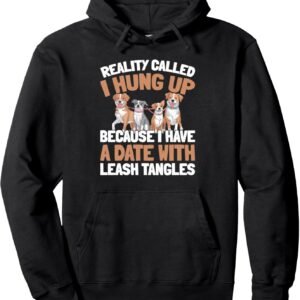 Pet Care - Exercise Walking Dog Walker Pullover Hoodie