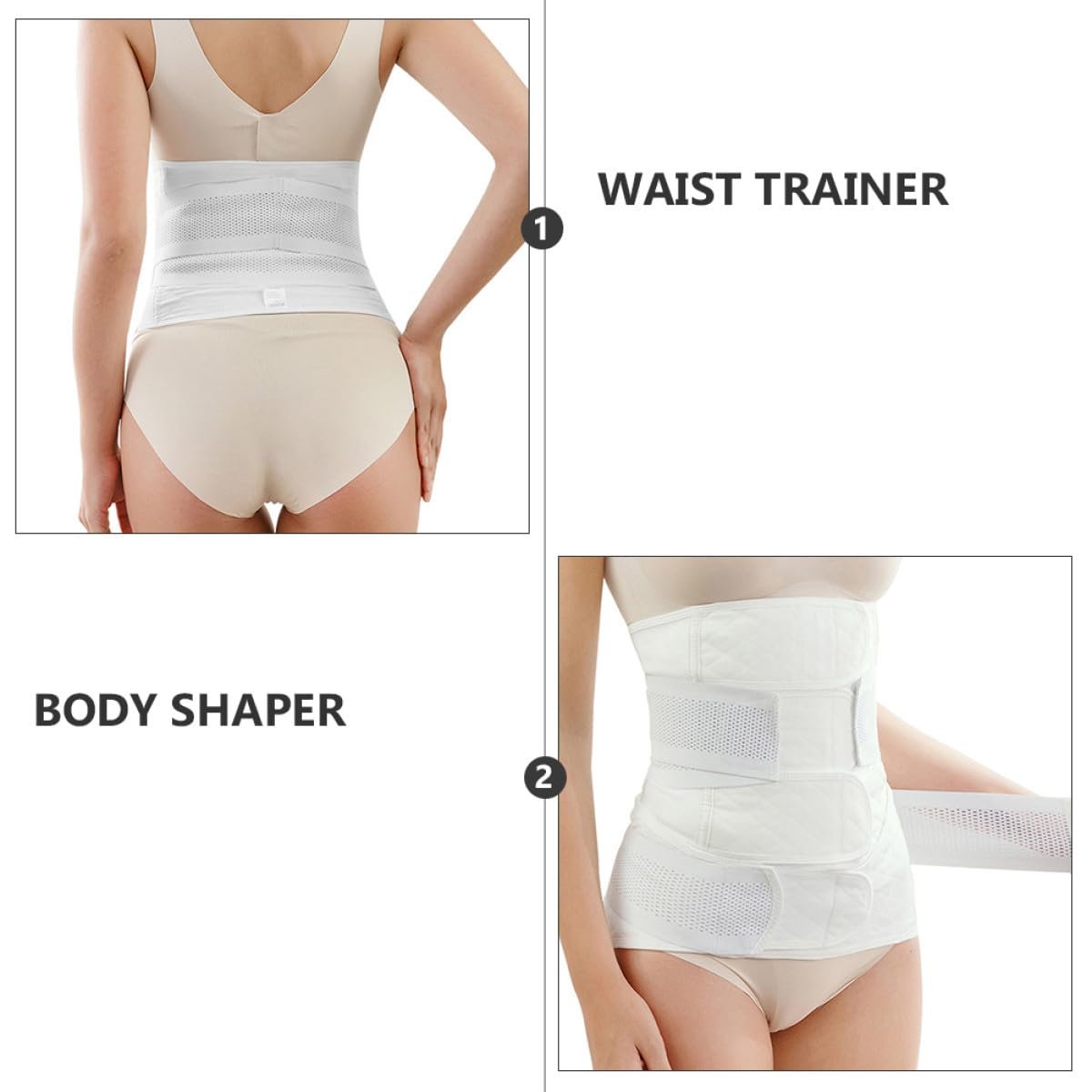 GLEAVI Postpartum Belly Wrap Cotton Waist Girdle Postnatal Belly Band L Size Maternity Support Abdominal Binder - Image 8