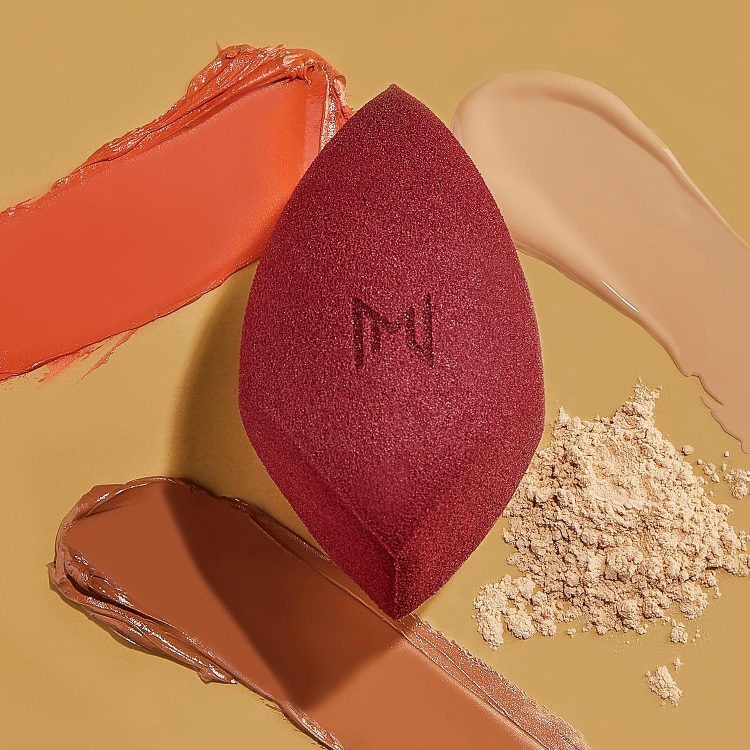 NATASHA MOOR Makeup Blender “Warrior” - Velvety Microfiber, Premium, Vegan, Latex-Free - Ideal for Flawless Makeup Application, Undereye Concealing, Contouring - Beauty Blender Sponge for Blending - Image 5