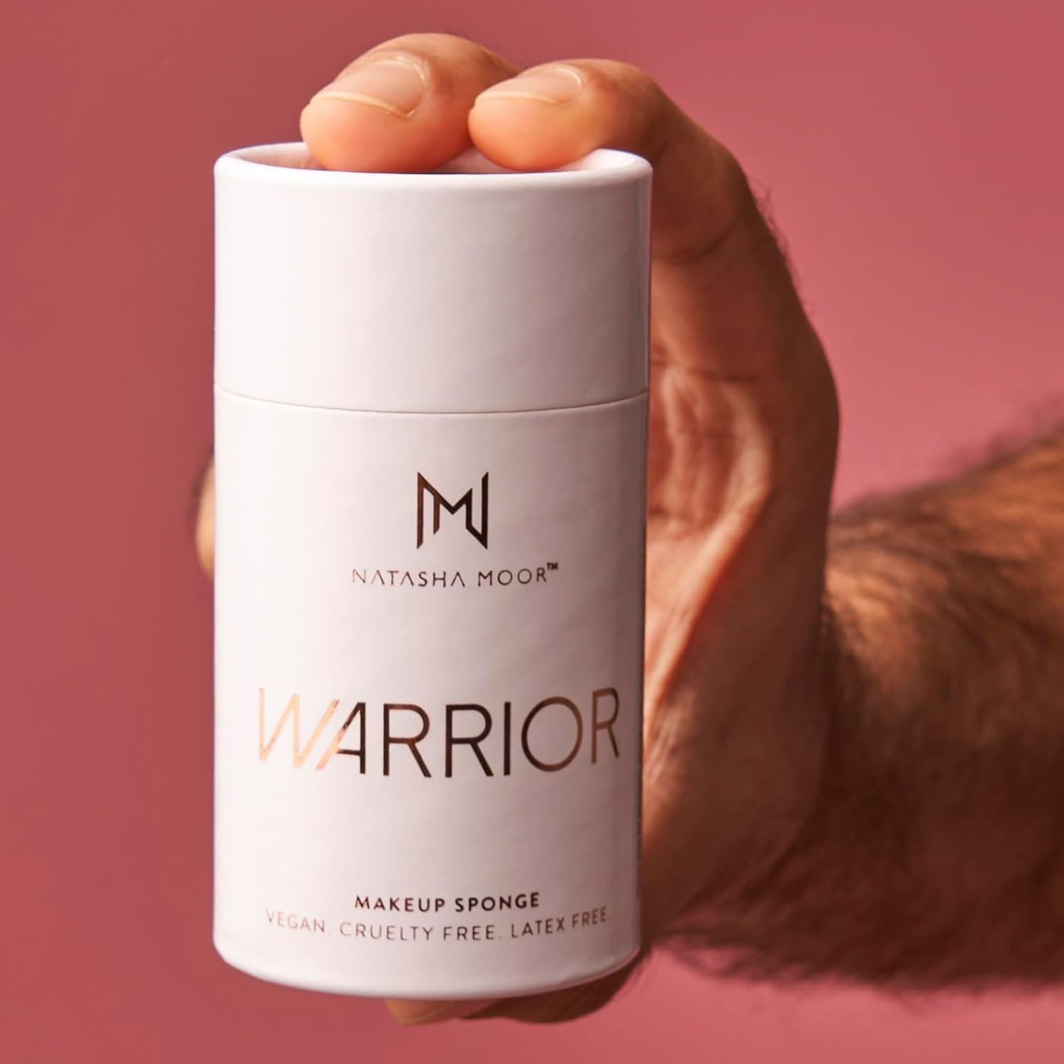 NATASHA MOOR Makeup Blender “Warrior” - Velvety Microfiber, Premium, Vegan, Latex-Free - Ideal for Flawless Makeup Application, Undereye Concealing, Contouring - Beauty Blender Sponge for Blending - Image 6