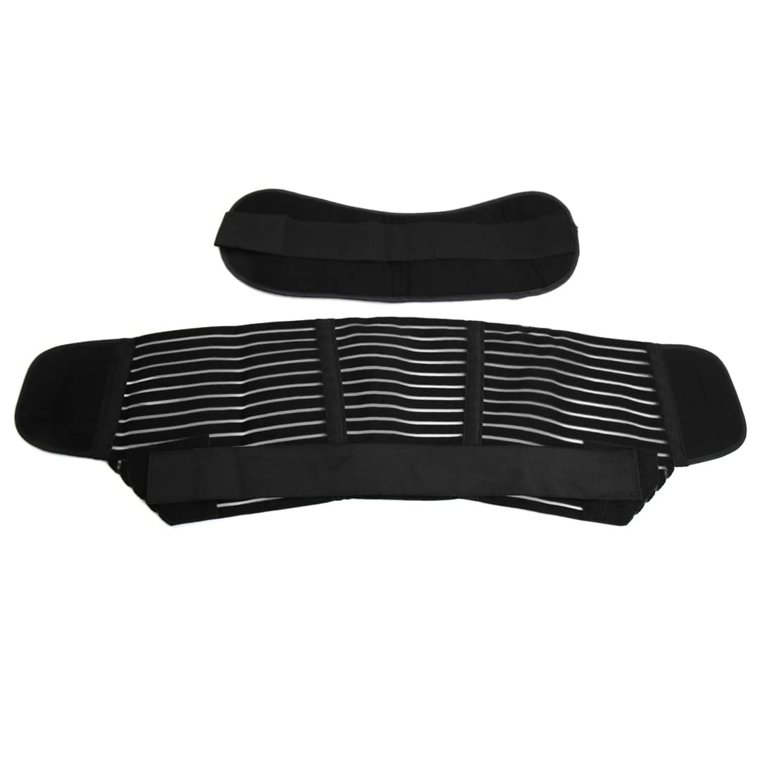 uxcell Maternity Pregnancy Support Belt Waist Abdomen Band Belly Brace New Brand Black Size M - Image 3