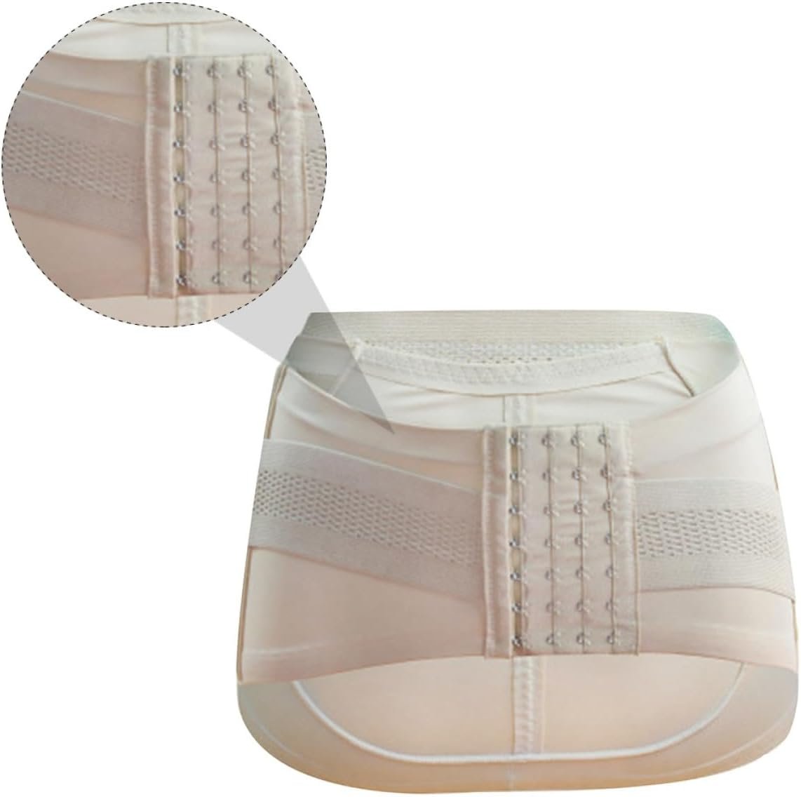 Postpartum Abdominal Belt Pelvic Correction Female Abdominal Band Slimming Bellyband Beige M Waist Cincher for Postpartum Support and Waist Shaping - Image 4