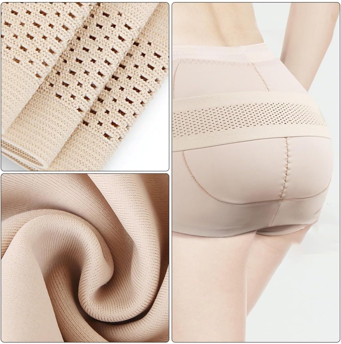 Postpartum Abdominal Belt Pelvic Correction Female Abdominal Band Slimming Bellyband Beige M Waist Cincher for Postpartum Support and Waist Shaping - Image 7