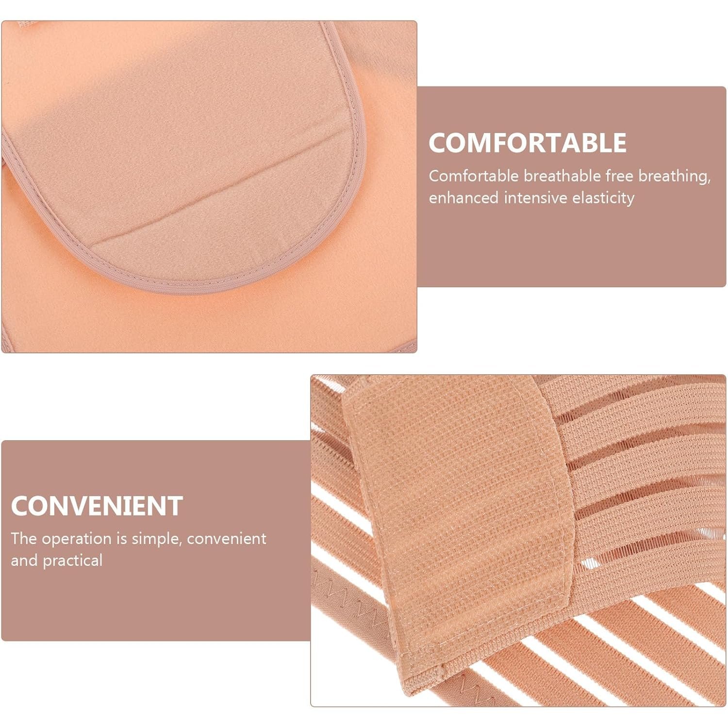 Postpartum Belly Band Abdominal Binder Breathable Polyester Waist Girdle for Women Postnatal and Hip Support - Image 3