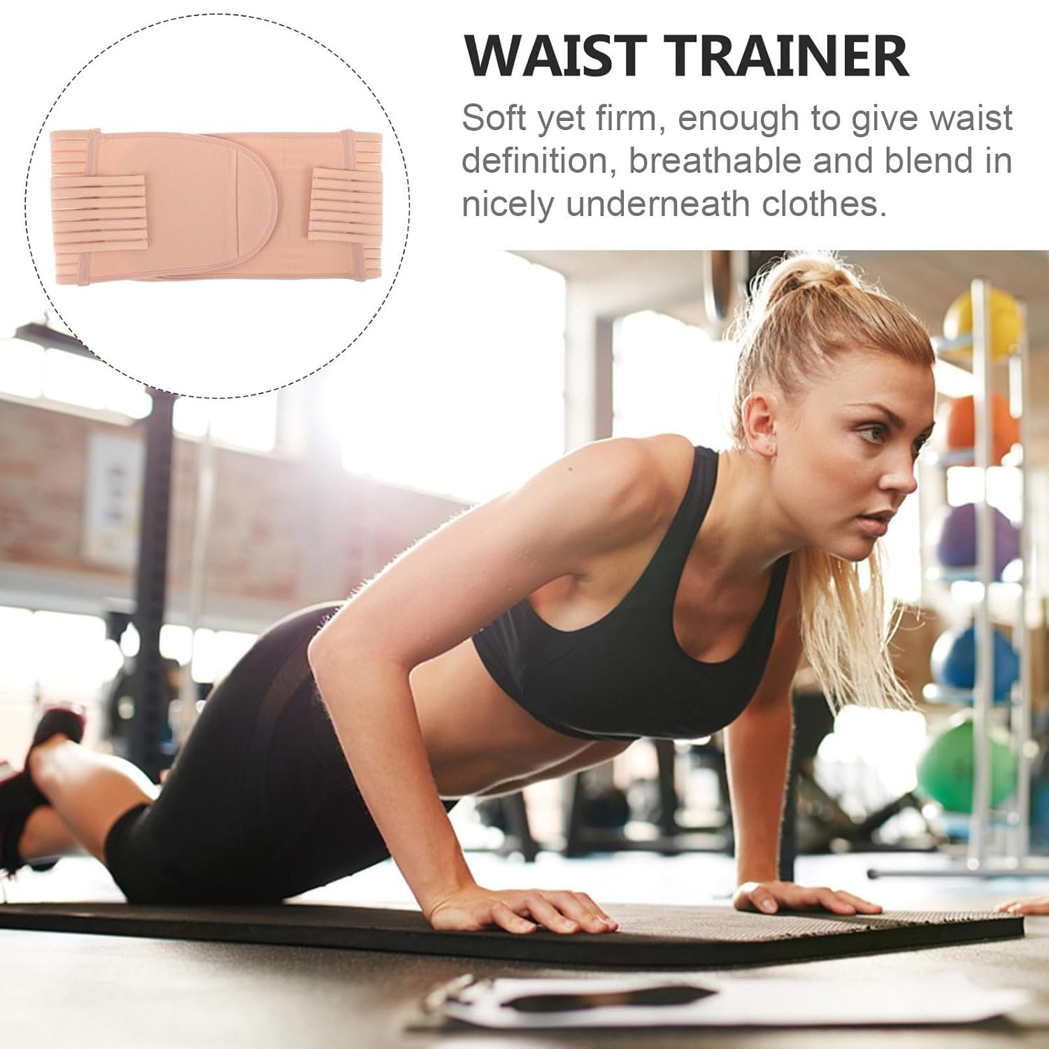 Postpartum Belly Band Abdominal Binder Breathable Polyester Waist Girdle for Women Postnatal and Hip Support - Image 6