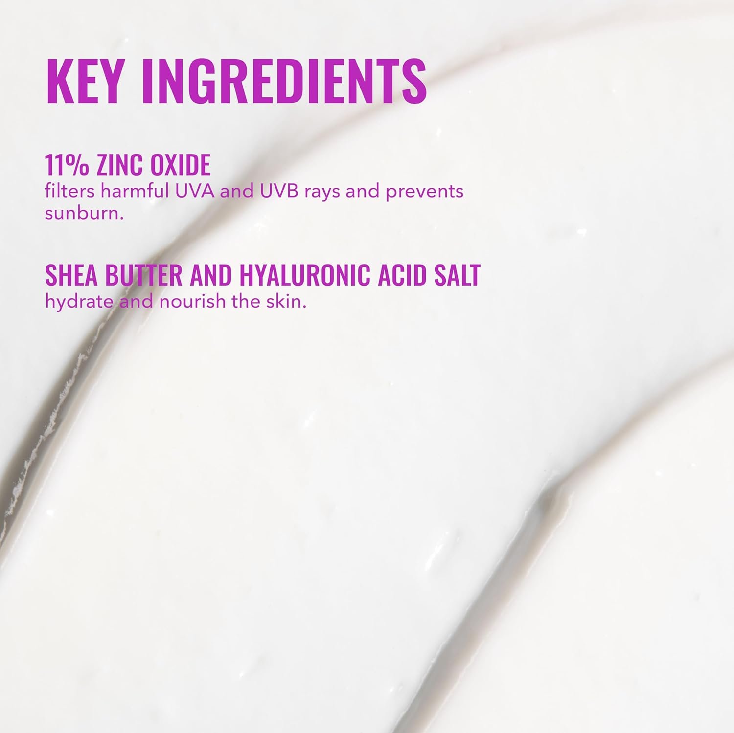 Good Molecules Moisturizing Rich Sunscreen SPF 30 – Mineral Zinc Oxide Face Sunscreen - Hydrating, Fragrance-Free, No White Cast | Broad Spectrum UVA/UVB Protection - 50 ml / 1.7 fl oz - Image 3