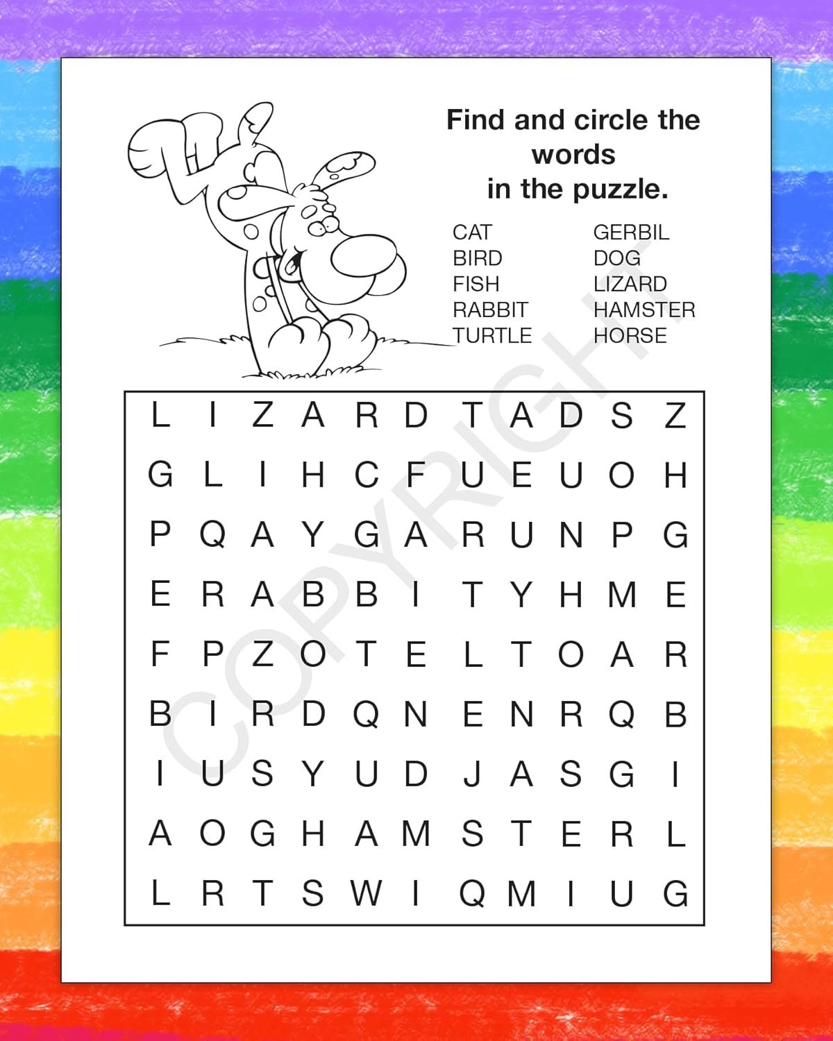 ZOCO – Healthy Pets Coloring & Activity Books (25 Bulk Pack, Without Crayons) – Pet Care Education with Fun Games & Activities – Veterinarian Handout for Kids - Image 5