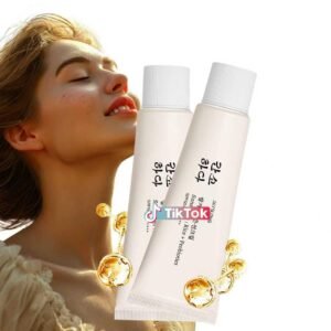 2 Pcs Relief Organic Sunscreen SPF50, Rice and Probiotics PA++++ Korean Cream for All Skin Types, Nourishing Skin Protection and UV Defens.