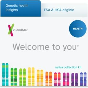 23andMe Health-only Service - DNA Test with Personal Genetic Reports - Health Predispositions, Carrier Status & Wellness Reports (Before You Buy See Important Test Info Below)