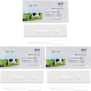 3Pcs Sheep Pregnancy Test Strip Livestock Pregnancy Test Paper Farm Animal Cow Early Detection Strips Plastic Pregnancy Tester