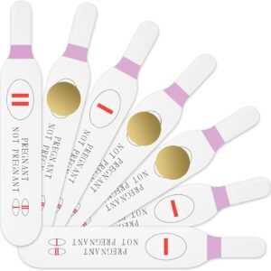 80 Pcs Pink Scratch off Pregnancy Test Kit Baby Shower Games Baby Shower Games Baby Shower Scratch off Game for Girl