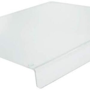 Acrylic Cutting Board for Kitchen with Lip, Non Slip cutting board (Clear Acrylic) by Wexbi, 24 x 18 inch