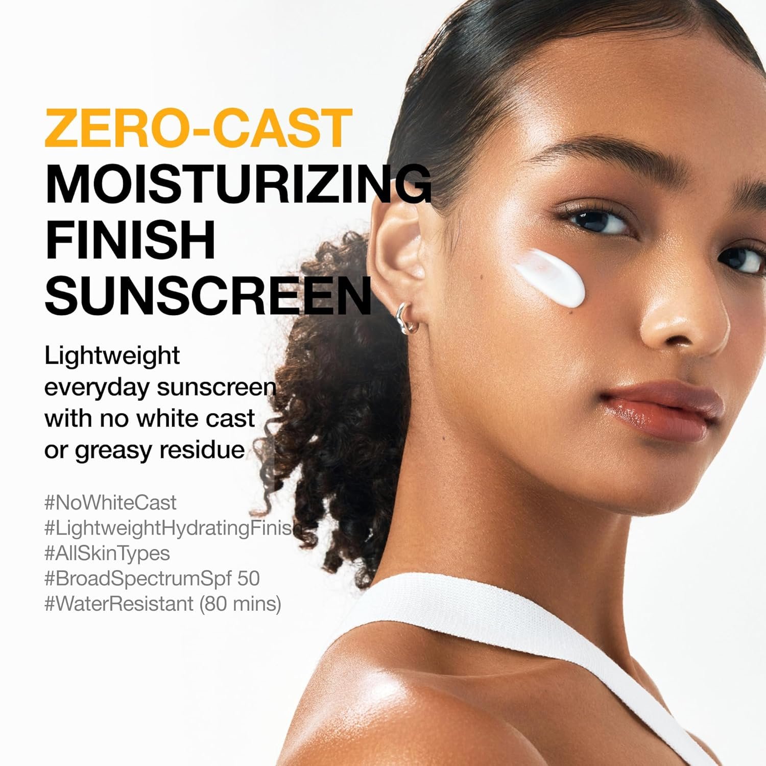Anua, Zero-Cast Moisturizing Sunscreen SPF 50, Glow Natural Sunscreen for face, No White Cast, Hyaluronic Acid, Niacinamide, Oil-Free, Korean Skincare, 1.69 fl oz - Image 2