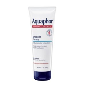 Aquaphor Healing Ointment Advanced Therapy Skin Protectant, Dry Skin Body Moisturizer, 7 Oz Tube