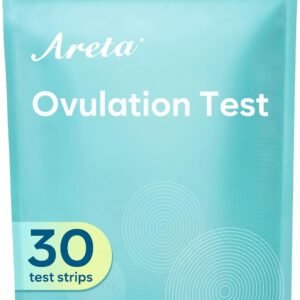 Areta Ovulation Test Strips Kit: 30 Tests | Accurate & Reliable for Women | Fast & Convenient Fertility Tracking | High Accuracy Ovulation Test Kit | Expiration Date 07/11/2026