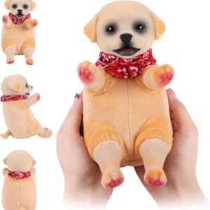 BABESIDE 8 Inch Dog Stuffed Animal – Soft Plush Puppy Toy, Realistic Cute Dog Plush, Adorable Cuddly Pet Plush Gift for Kids Age 3+, Girls, Puppy Lovers, Holiday
