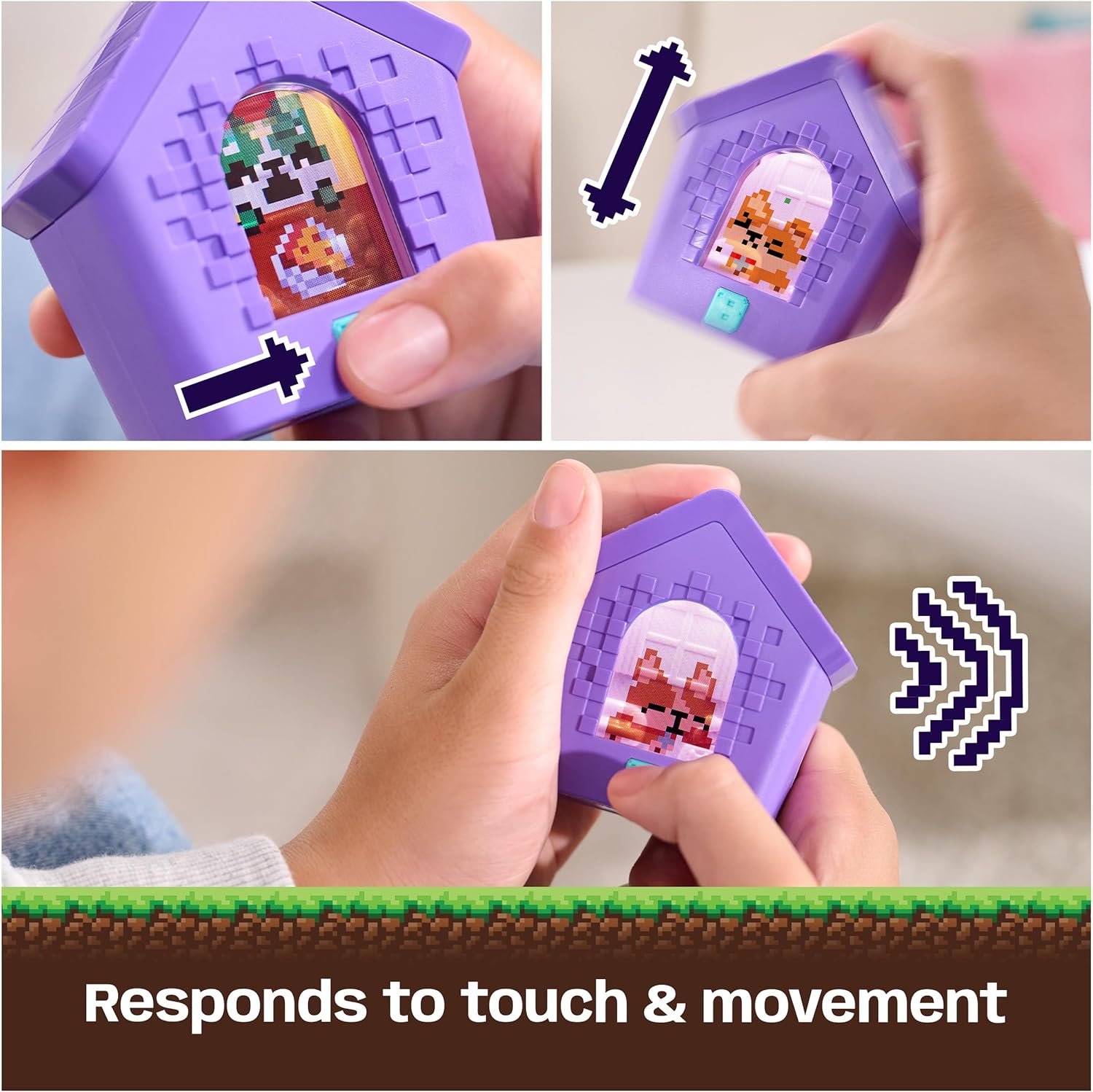 BITZEE, Doghouse Interactive Toy with 15 Puppies Inside, 3D Playroom, Great for Easter Gifts, Digital Pet Reacts to Touch - Image 2