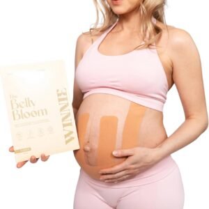 Belly Bloom Kinesiology Tape for Pregnancy (Beige)