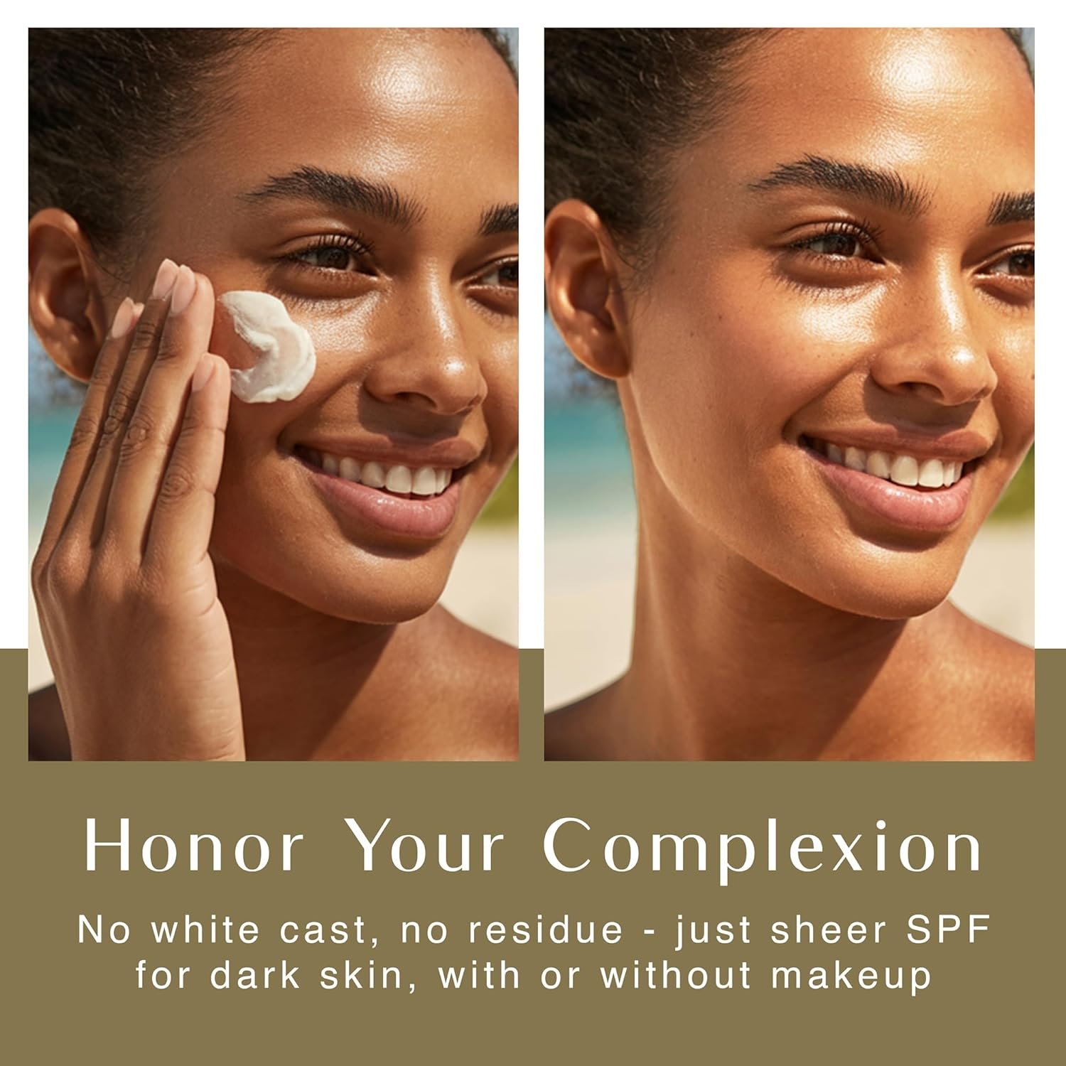 Black Girl Sunscreen SPF 30 for the Face & Body - Moisturizing Sun Protection, SPF 30, Sun Lotion for Women, Ultra Sheer, Travel Size, No White Cast for Melanin Rich Skin - 2 fl oz - Image 2