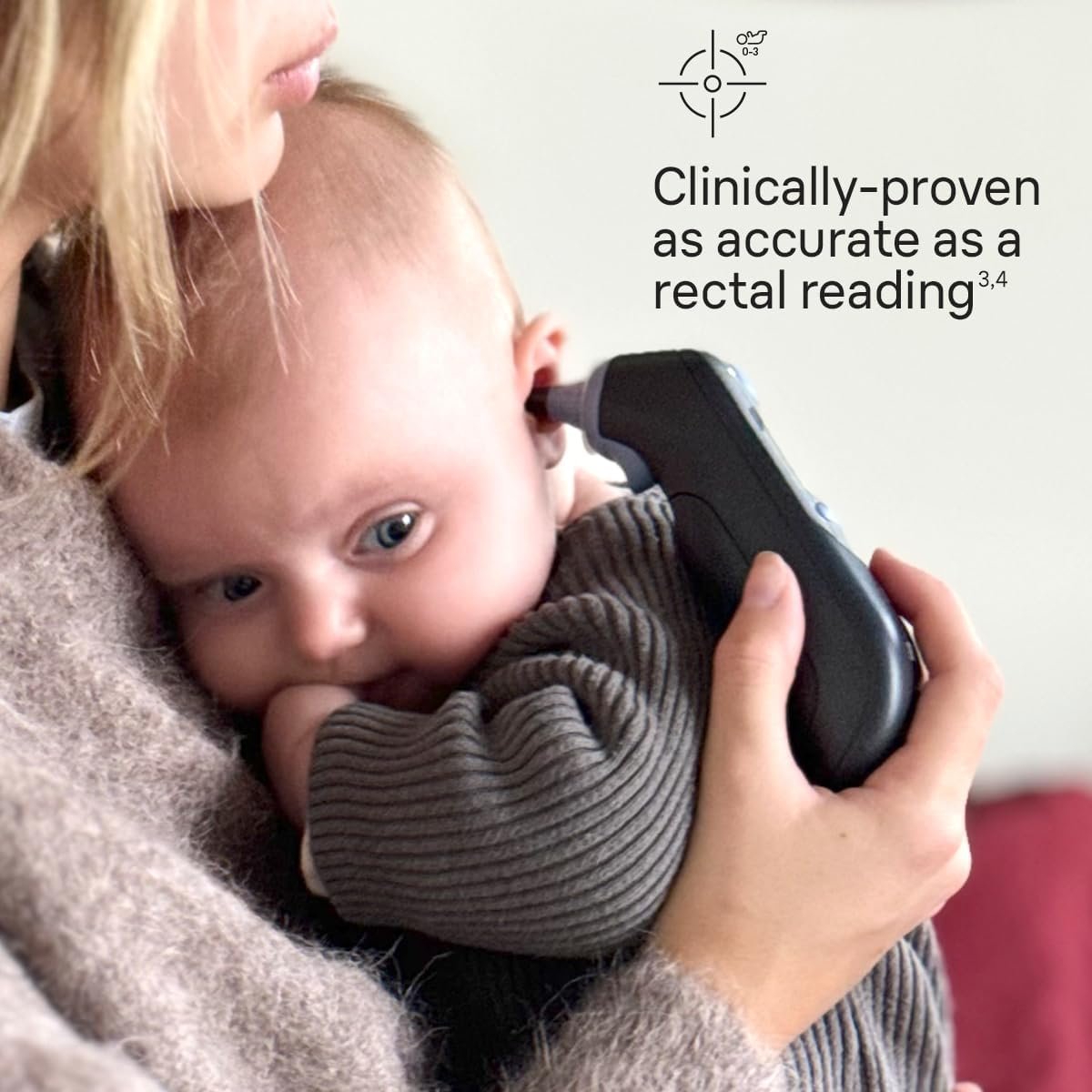 Braun ThermoScan 7 Digital Ear Thermometer for Adults, Babies & Infants, Age-Adjusted Fever Guidance, No. 1 Brand Recommended by Pediatricians - Image 2