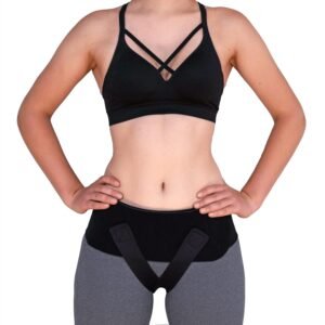 CABEA Babybellyband Original 3-in-1 Pregnancy Belly Band with Groin Straps -Sling, Episiotomy, Pelvic Floor Support, Hernia, and Vulvar Varicosities, SPD, Made in USA - For 45” to 50” Hips (Large)