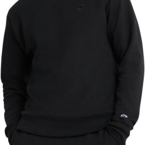 Champion Men's Men's Crewneck Fleece Sweatshirt, Standard Fit, Midweight, C Logo, Available in Regular and Big & Tall