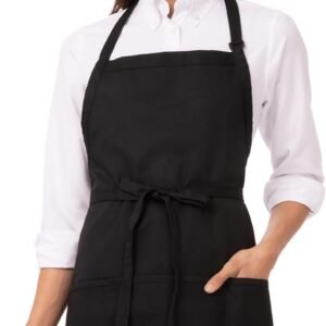 Chef Works Unisex Three Pocket Apron