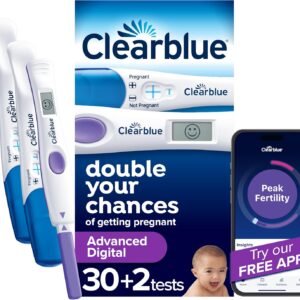 Clearblue Advanced Digital Ovulation Test Kit, 32 Count