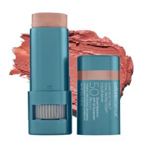 Colorescience Sunforgettable Total Protection Color Balm SPF 50, Mineral, Broad Spectrum, Buildable Lip & Cheek Color