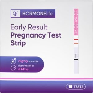 Early Result HCG Pregnancy Test Strips – HCG Tests for Women, Detect Pregnancy Before Missed Period - Accurate Home Urine Testing Kit for Fast & Reliable Results (15/30 Count) (15 Count)