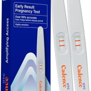 EarlyPT Early Result Pregnancy Test Strips, Over 99% Accurate, Clear Results in 5 Minutes, Highly Sensitive HCG Test Strips, Detect Up to 6 Days Sooner – Pack of 2