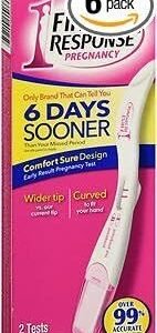 First Response Early Result Pregnancy Tests - 2 ct, Pack of 6