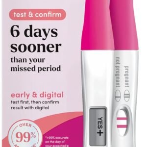First Response Test & Confirm Pregnancy Test, unisex adult 1 Line Test and 1 Digital Test Pack