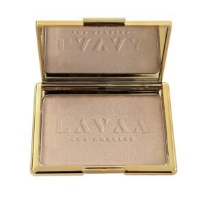 Grand Glow Illuminator by Lavaa Beauty | Full-Size Pigmented Highlighter Compact in 3 Beautiful Pearly Shimmery Shades | Pearl