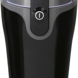 Hamilton Beach Fresh Grind Electric Coffee Grinder for Beans, Spices and More, Stainless Steel Blades, Removable Chamber, Makes up to 12 Cups, Black