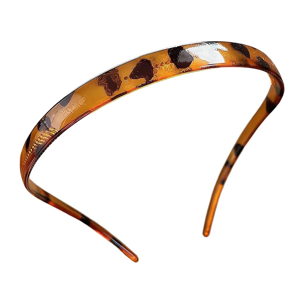 Headbands For Women, U-Shaped Hair Comb Headbands, Teeth Hairband For Everyday Styling (Tortoiseshell)