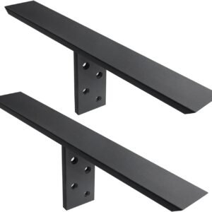 Hidden Countertop Support Bracket 18 Inch 2 Pack Heavy Duty Granite Support Bracket for Kitchen Island Bar Top Countertop