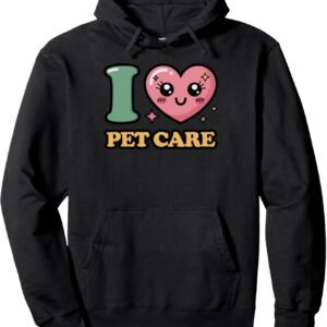 I love pet care Pullover Hoodie
